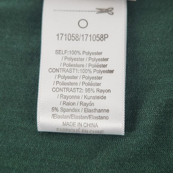 Anthropologie Dolan Velvet Vertex Tank Top Size XS Emerald Green V-Neck Casual - Picture 8 of 9